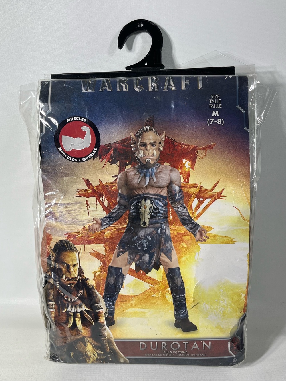World of Warcraft Durotan Boys Halloween Costume Medium 7-8